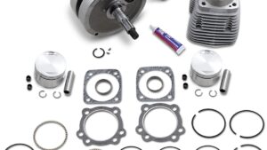 S&S CYCLE 96" Sidewinder® - 3.625" Big Bore - Stroker Kit - Natural - Evolution Big Twin