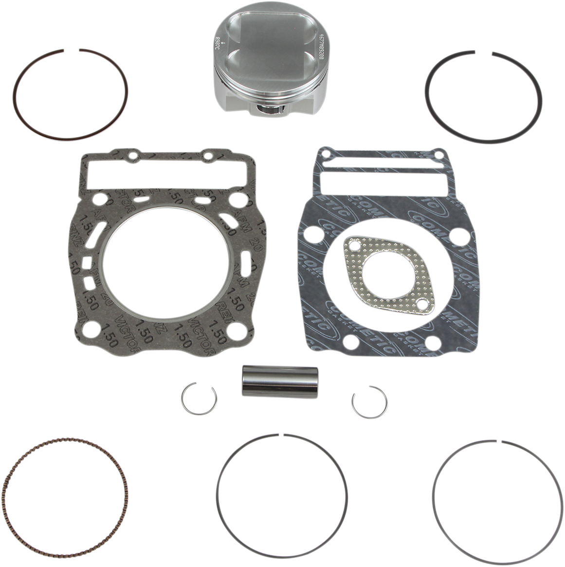 WISECO Piston Kit with Gaskets - 92.00 mm - Polaris