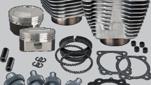 S&S CYCLE Hooligan Kit - 1200 cc to 1250 cc - Silver Powdercoat - Sportster