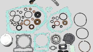 WISECO Engine Rebuild Kit - 83.50 mm - Yamaha YFM350 Warrior/Raptor