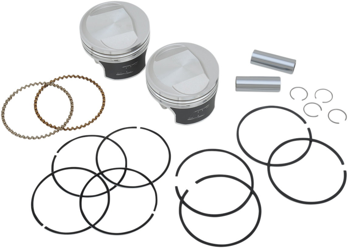 WISECO Tracker™ Series Piston Kit - 3.528" - 1340 cc 80 Cubic Inch - +0.030" - Evolution