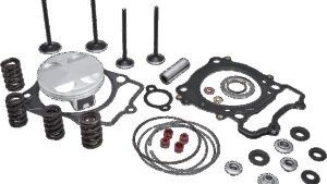 KIBBLEWHITE Top End Kit - Black Diamond™ Valves with Piston Kit - Honda CRF450X