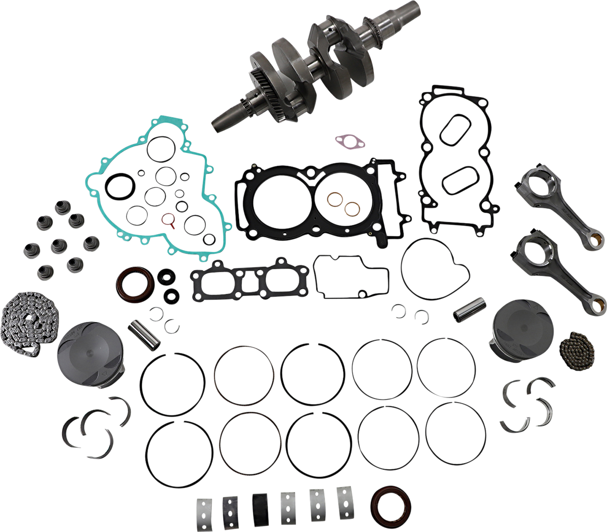 VERTEX ENGINE KIT POL WR00054