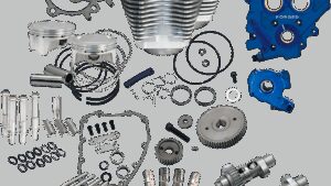 S&S CYCLE 110" Power Package Performance Kit - Gear Drive - Silver