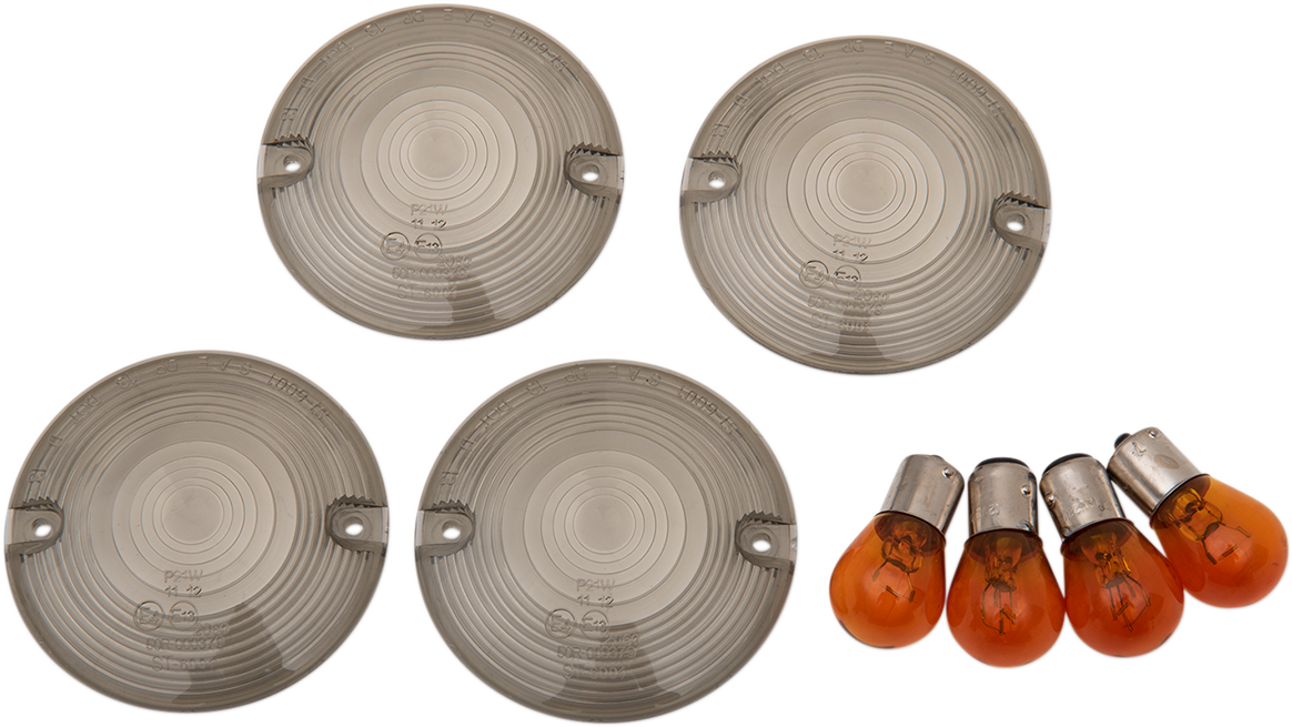 CUSTOM DYNAMICS Taillight/Turn Signal - Bottom Window - Red Lens - Image 2