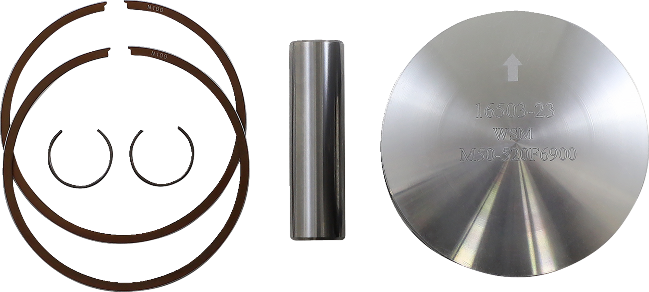 WSM Piston Kit - 69.00 mm - Big Bore - Yamaha 350 Banshee