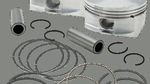 S&S CYCLE Piston Kit - For 106" Big Bore Kit - 3.927" - +0.010"