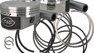 S&S CYCLE Piston Kit - 3.5625" - 1250cc Big Bore - 10.3:1 CR - XL