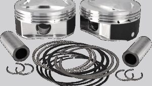 S&S CYCLE High Compression Piston Kit - Standard - 110" Twin Cam CVO Motor