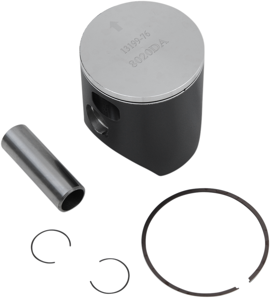 WOSSNER Piston Kit - 53.95 mm - Honda