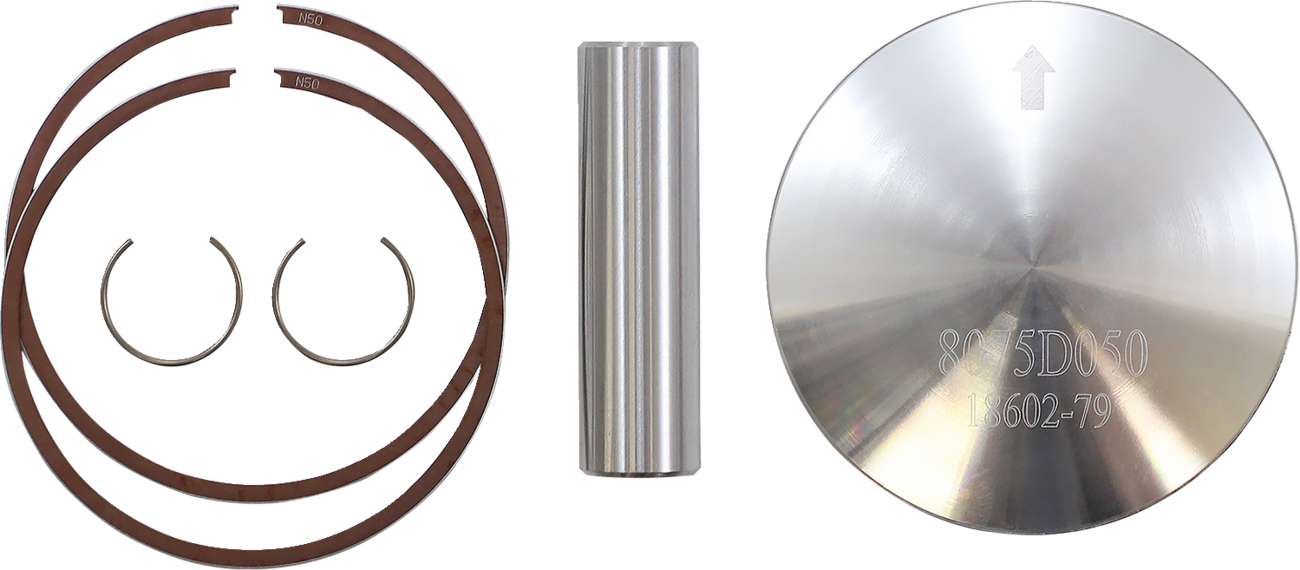 WOSSNER Piston Kit - 64.44 mm - Yamaha