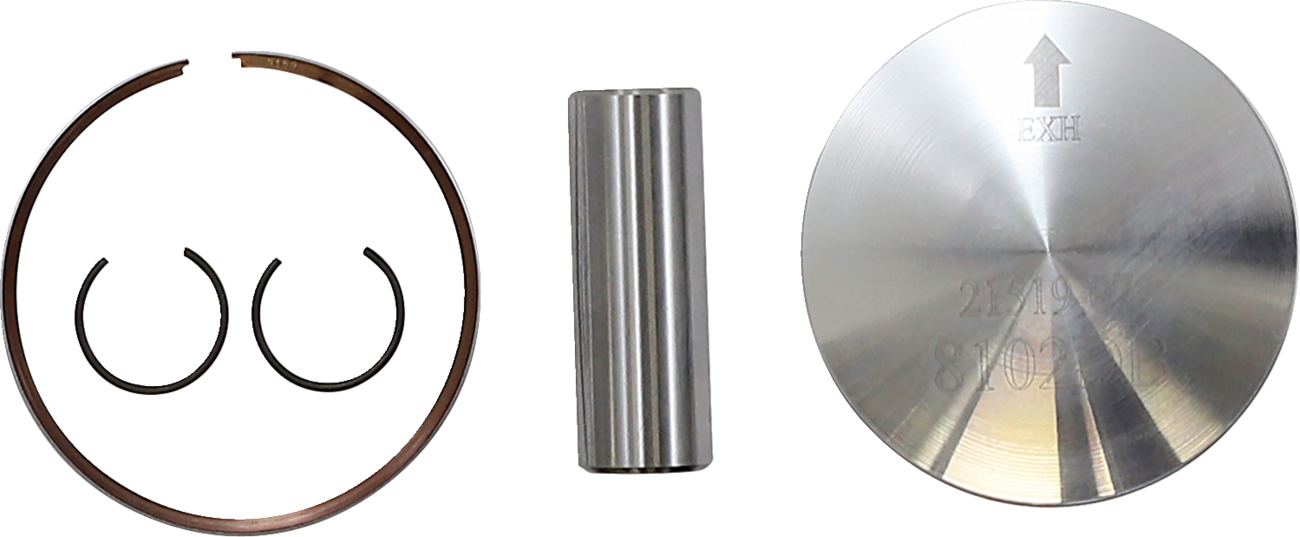 WOSSNER Piston Kit - 48.46 mm - Kawasaki