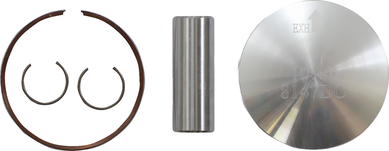 WOSSNER Piston Kit - 46.97 mm - Gas Gas | Husqvarna | KTM