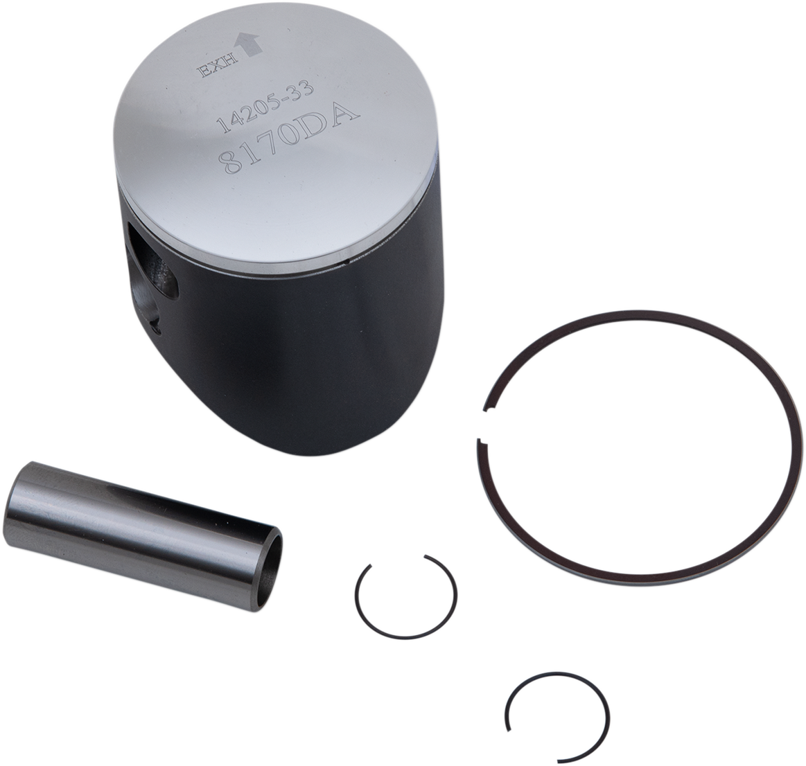 WOSSNER Piston Kit - 53.96 mm - Honda