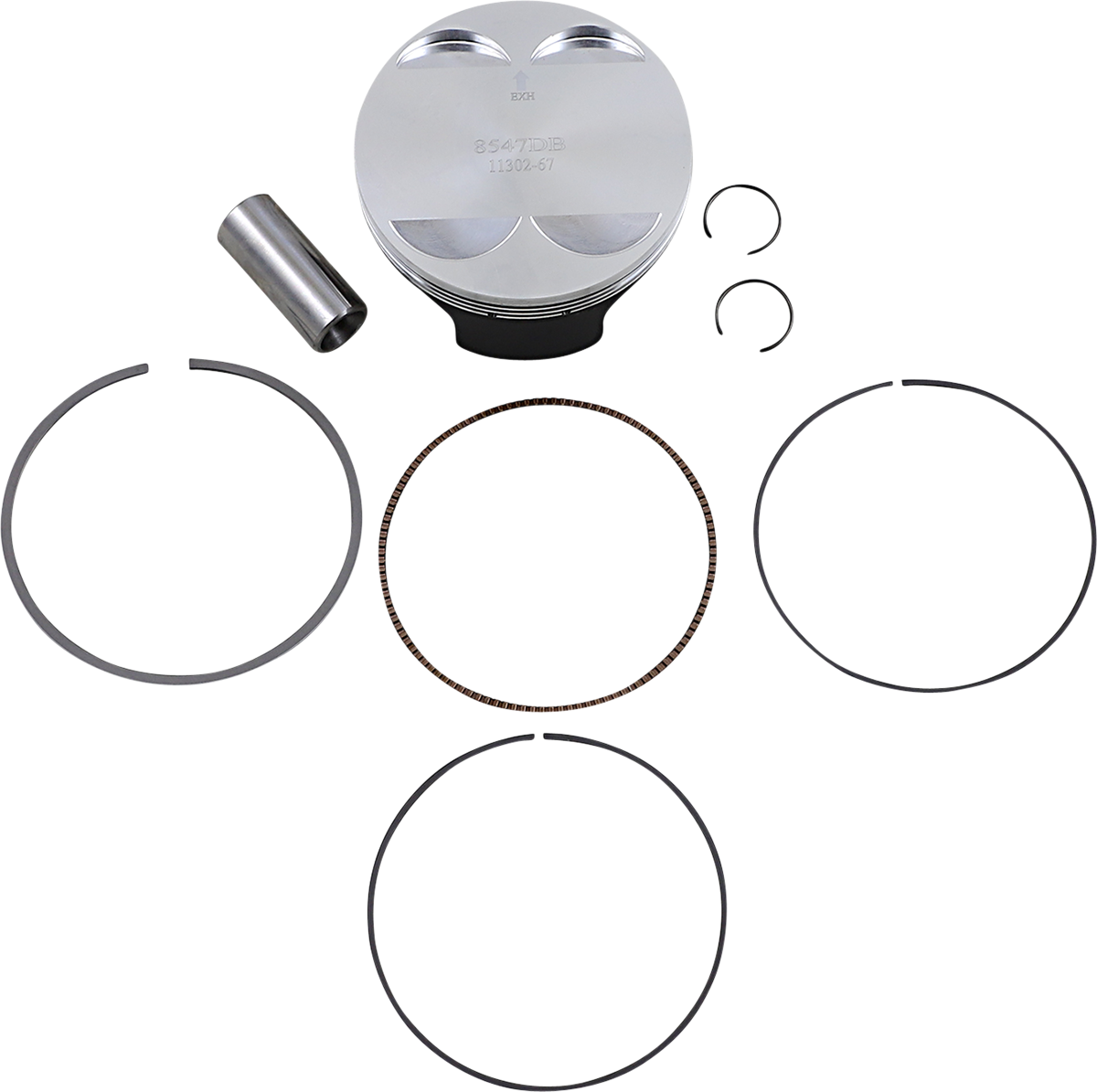 WOSSNER Piston Kit - 94.96 mm - Beta | KTM