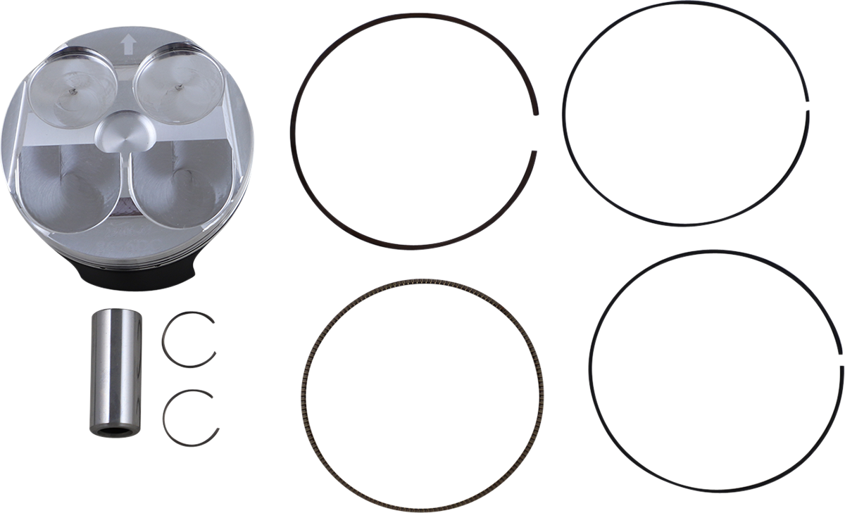 WOSSNER Piston Kit - 77.98 mm - Honda