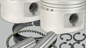 S&S CYCLE Piston Kit - For 80" Stock or S&S Heads - 3.500" - +0.020"