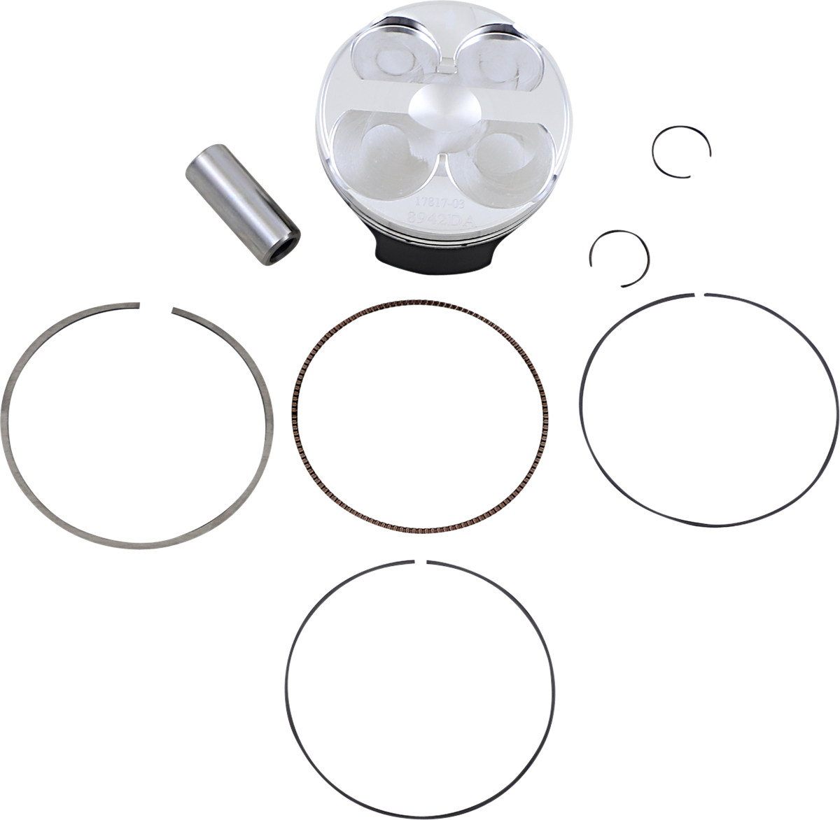 WOSSNER Piston Kit - 76.95 mm - Yamaha