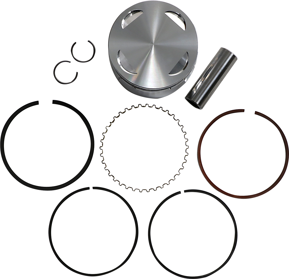 JE PISTONS Piston Kit - 101.00 mm - 10.6:1 CR - Honda