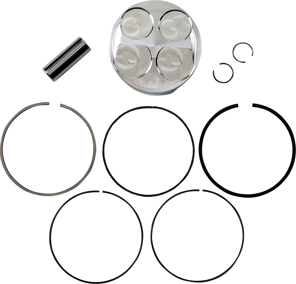 JE PISTONS Piston Kit - 96.00 mm - 13.5:1 CR - Honda