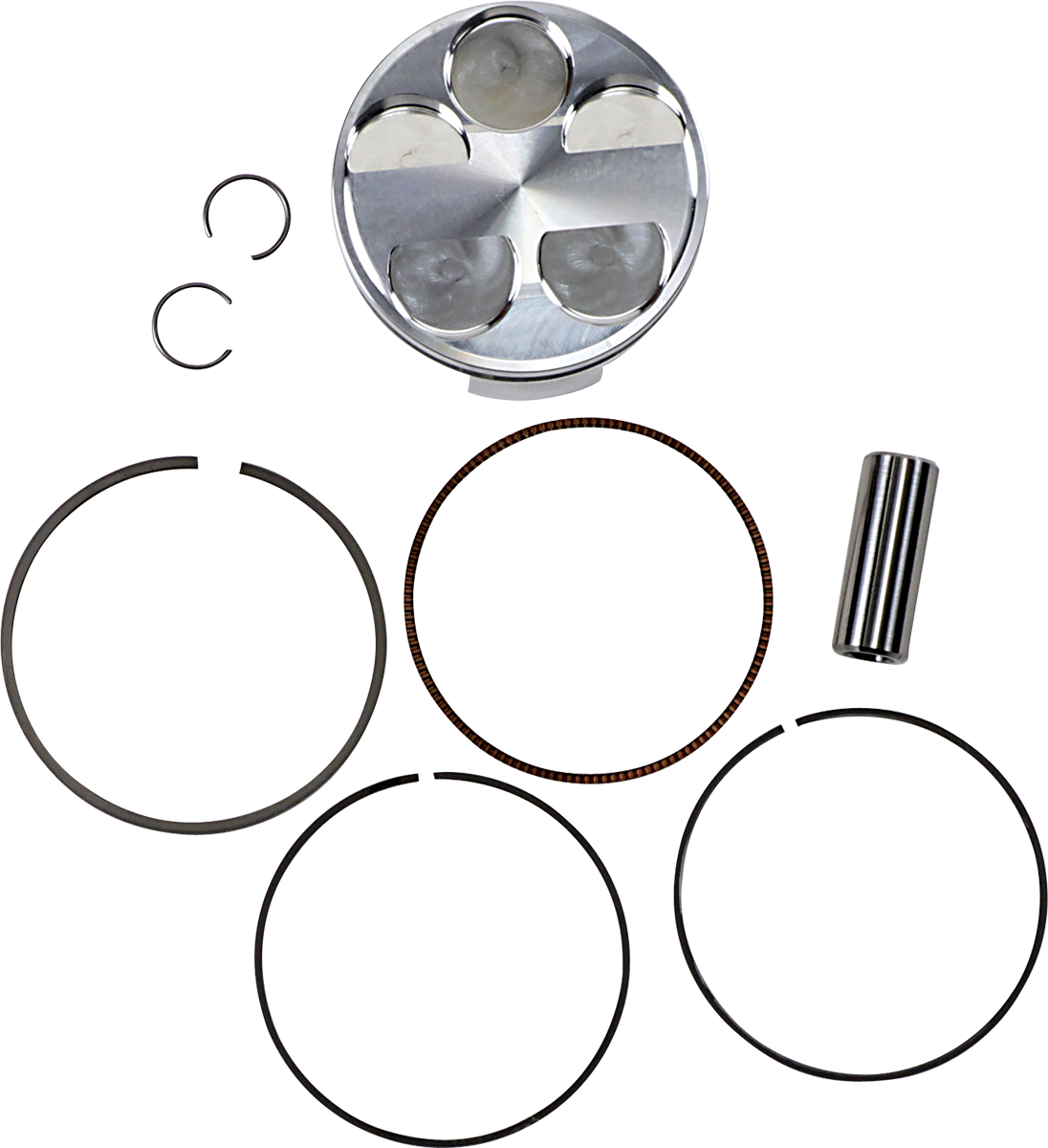 JE PISTONS Piston Kit - 77.00 mm - 13.5:1 CR - Yamaha