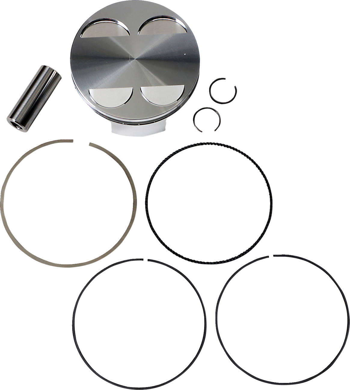 JE PISTONS Piston Kit - 100.00 mm - 12.5:1 CR - Honda