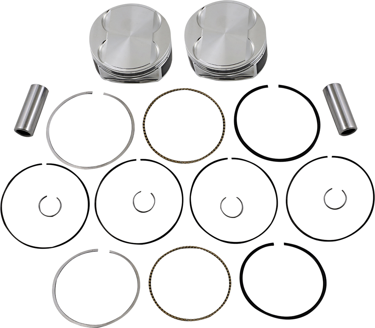 JE PISTONS Piston Kit - M8