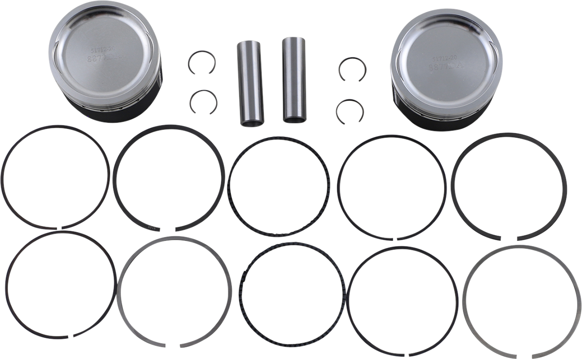 WOSSNER Piston Kit - 79.93 mm - Polaris