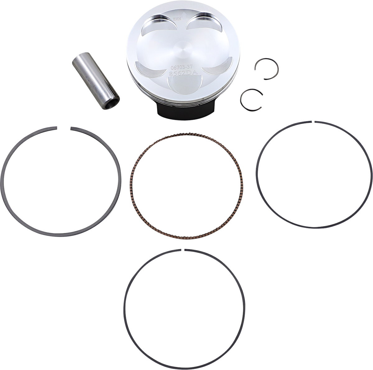 WOSSNER Piston Kit - 94.96 mm - Yamaha