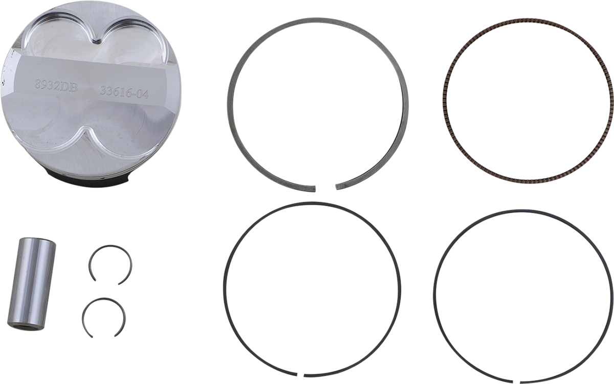 WOSSNER Piston Kit - 76.97 mm - Kawasaski