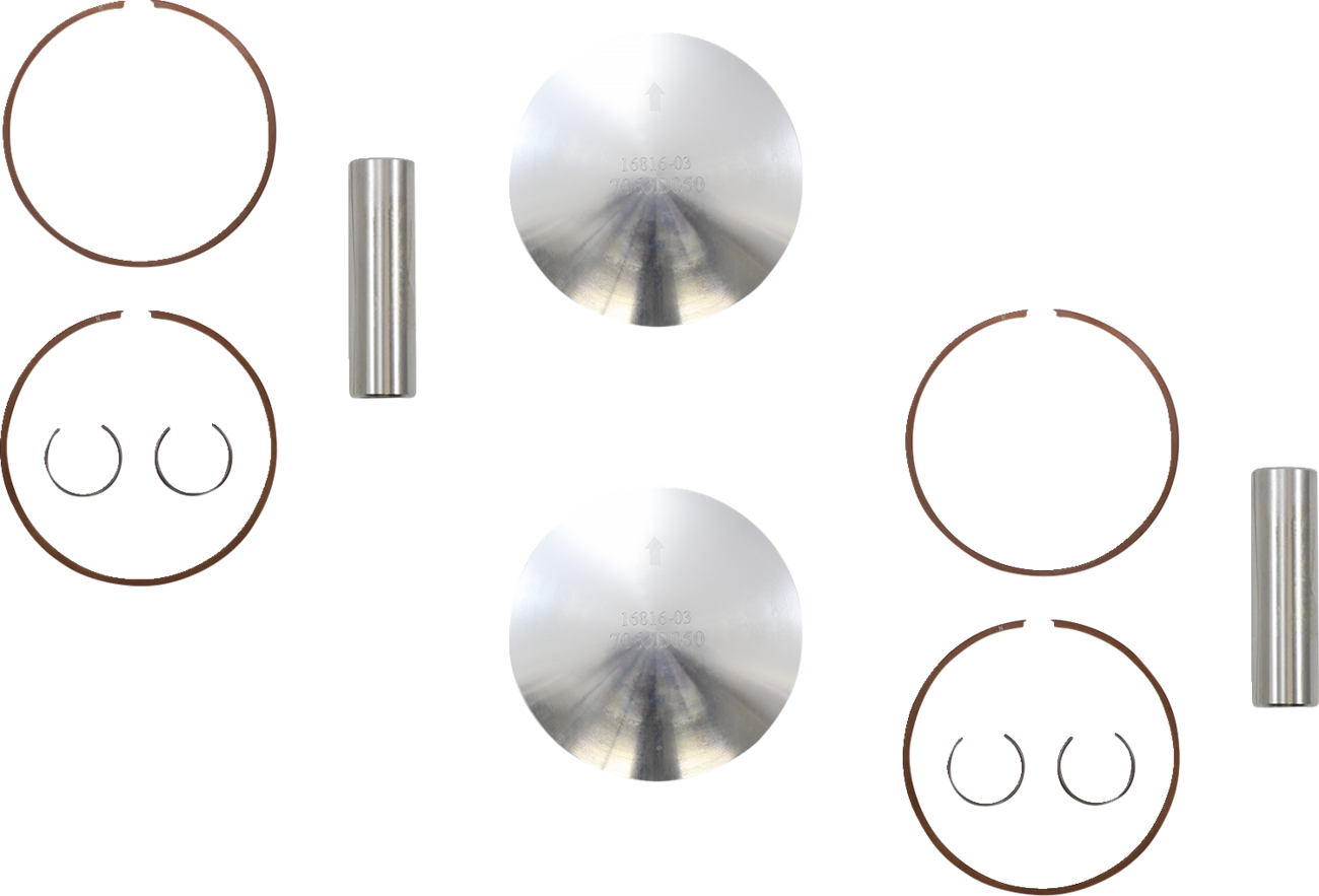 WOSSNER Piston Kit - 72.38 mm - Polaris