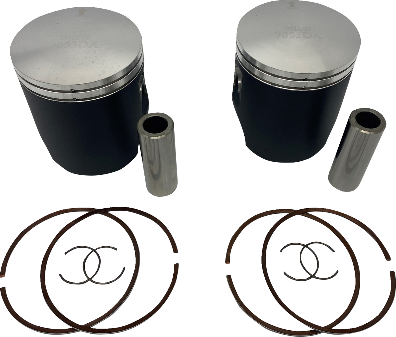 WOSSNER Piston Kit - 71.86 mm - Ski Doo