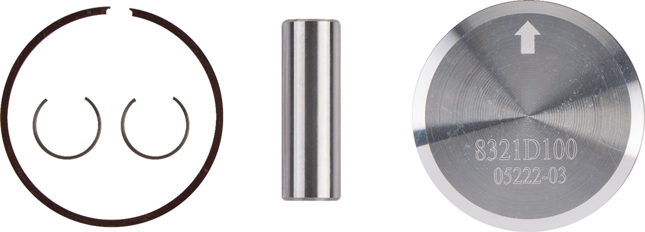 WOSSNER Piston Kit - 54.95 mm - Yamaha