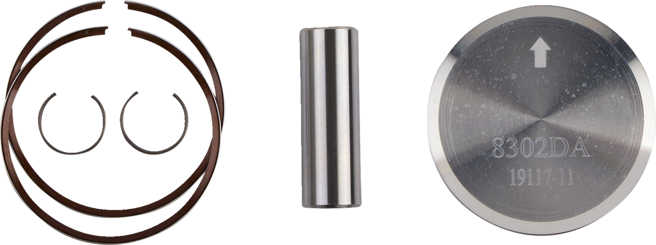 WOSSNER Piston Kit - 53.95 mm - Yamaha