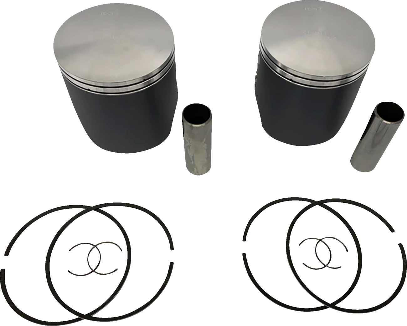 WOSSNER Piston Kit - 81.86 mm - Ski Doo 800 P-TEC Engine Type