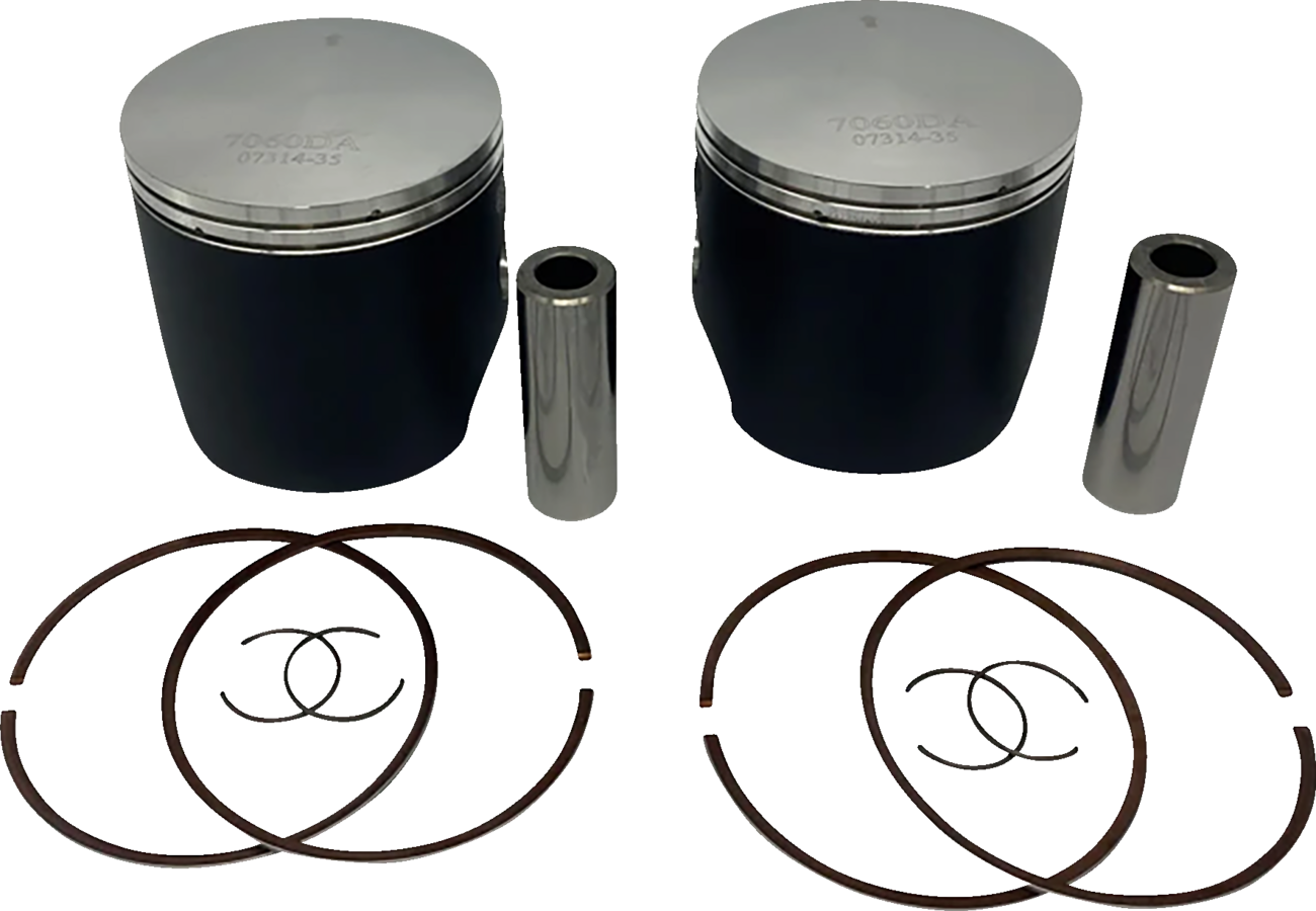 WOSSNER Piston Kit - 81.86 mm - Ski Doo 800 E-TEC Engine Type