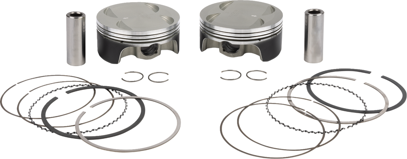 WOSSNER Piston Kit - 4.375" Stroke - 119 CID - M8