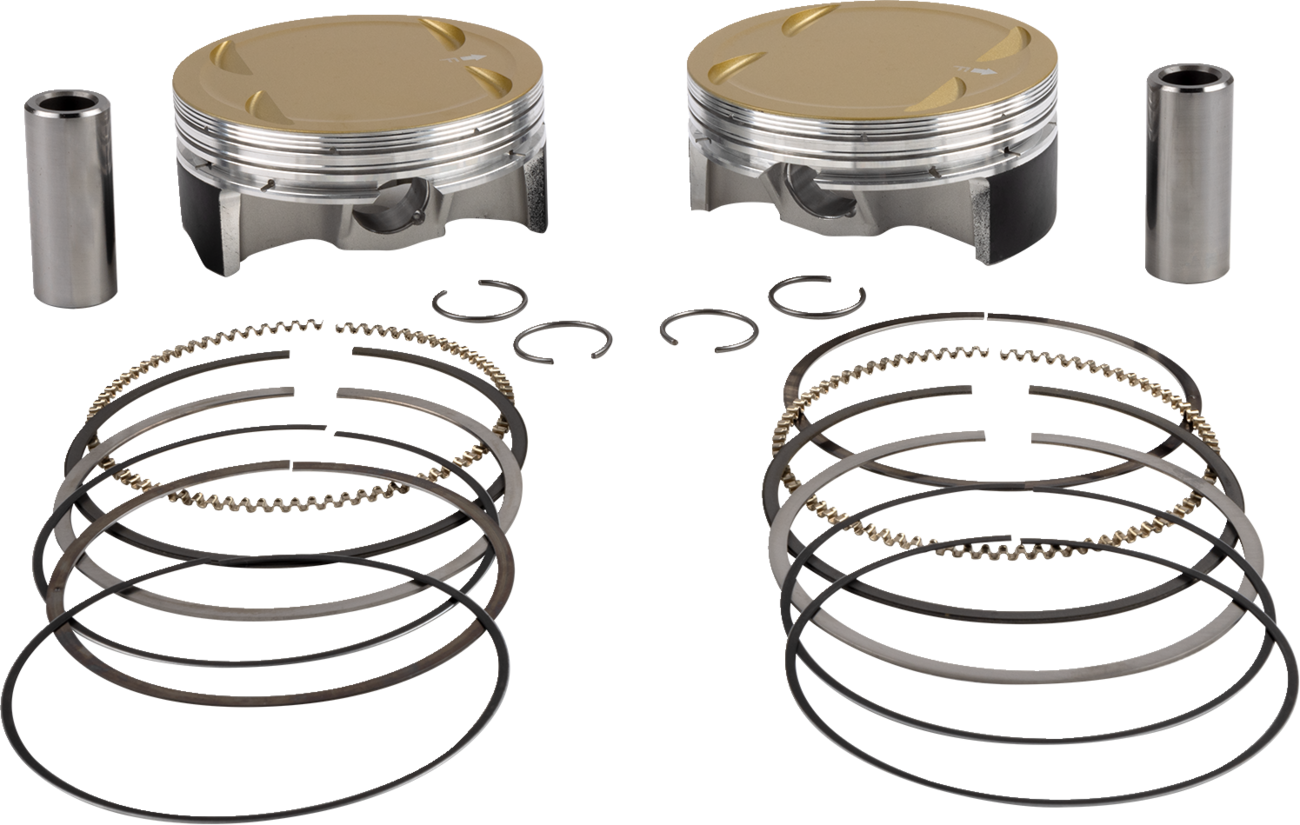 JE PISTONS Piston Kit - 4.250" - M8