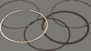 VERTEX Piston Ring Set - 102.00 mm OD - For Replica/High Compression/Stroker Piston