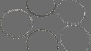 MOOSE OFFROAD Ring Set - For 90.00 mm Piston