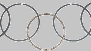 WSM Piston Rings - 47.00 mm - Yamaha