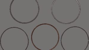 WSM Piston Rings - 85.00 mm - Kawasaki