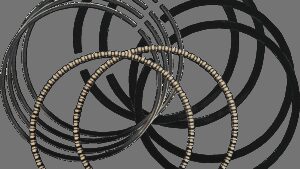 S&S CYCLE Replacement Piston Rings - 3.927" - Standard