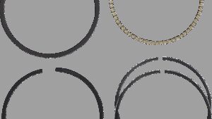 HASTINGS Piston Rings - 3.000" Standard - 883 XL Evolution