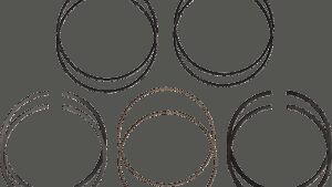 HASTINGS Piston Rings - 114" Motor - 4.000" +.005" - M8