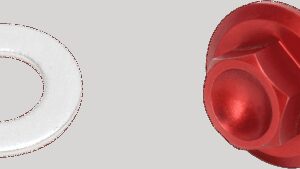 MOOSE OFFROAD Magnetic Drain Plug - Red - Yamaha