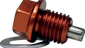 MOOSE OFFROAD Magnetic Drain Plug - Orange - KTM