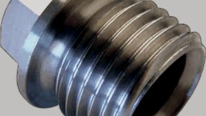 MOOSE OFFROAD Magnetic Drain Plug - Silver - KTM