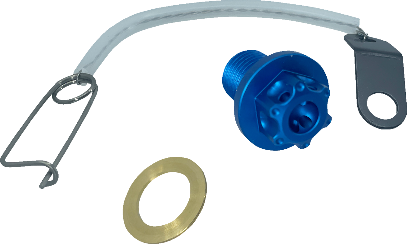 PSR DRAIN PLUG 10X1.25X20 BLU - Image 2