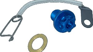 PSR Magnetic Drain Plug - M10 x 1.25 x 20 mm - Blue